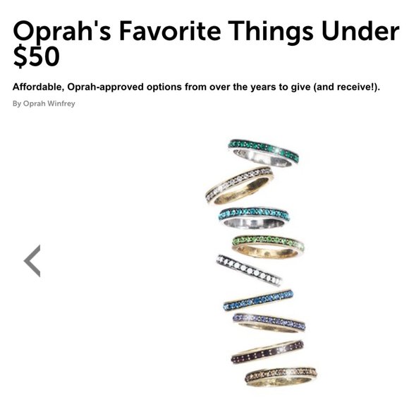 Chloe + Isabel Crystal Stacking Rings - Picture 5 of 5